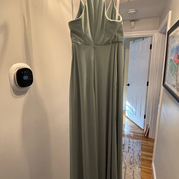 Azazie Annabelle maternity bridesmaid dress/evening gown in color Agave size A2 - Picture 6 of 6